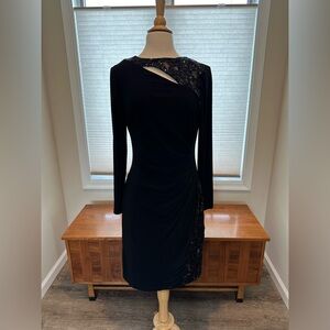 Lauren Black Dress with beading